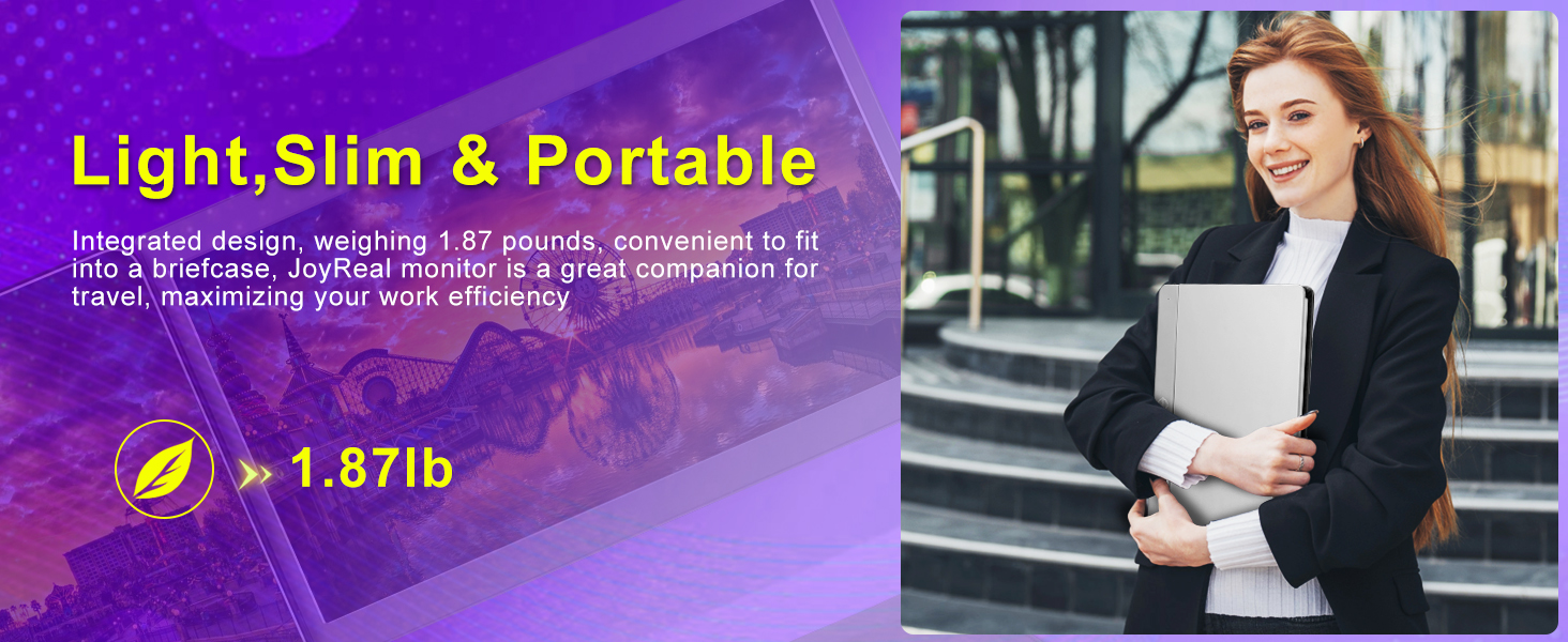 JoyReal P1M Portable Monitor for MacBook